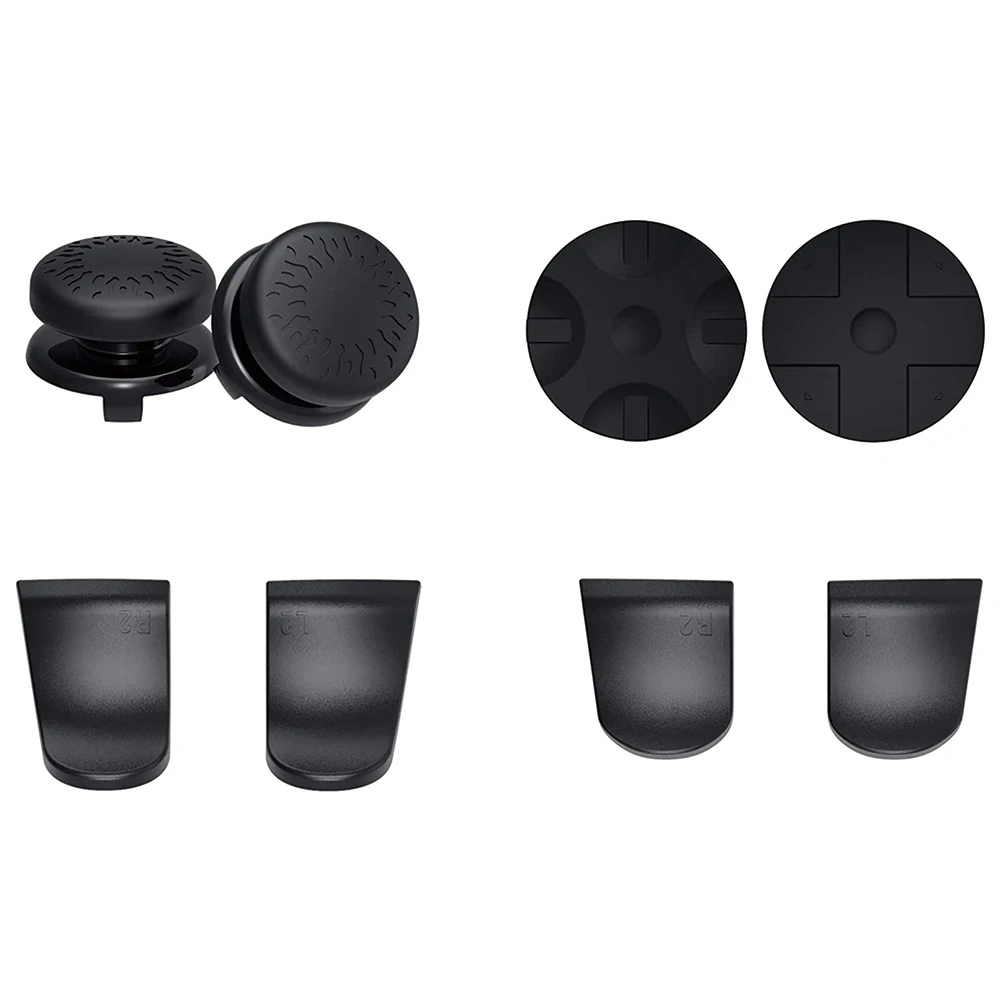 

For PS5 Game Controller Thumb Grips Trigger Key Protection Button Non-slip Rocker Cap L2 R2 Triggers PS5 Joystick Cap Covers