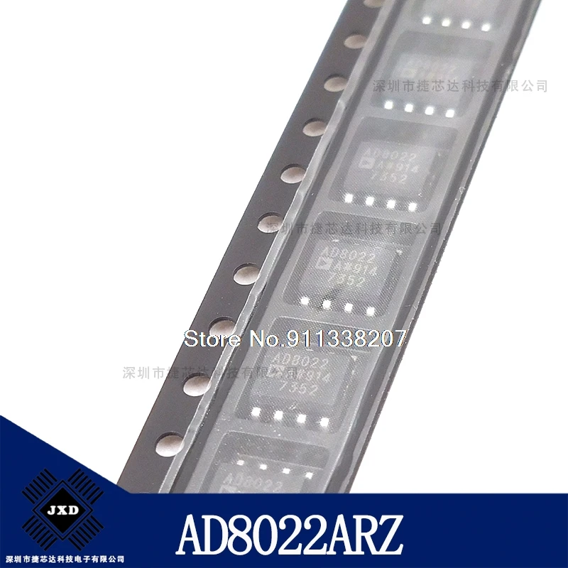

10PCS/LOT AD8022ARZ AD8022 SOP-8