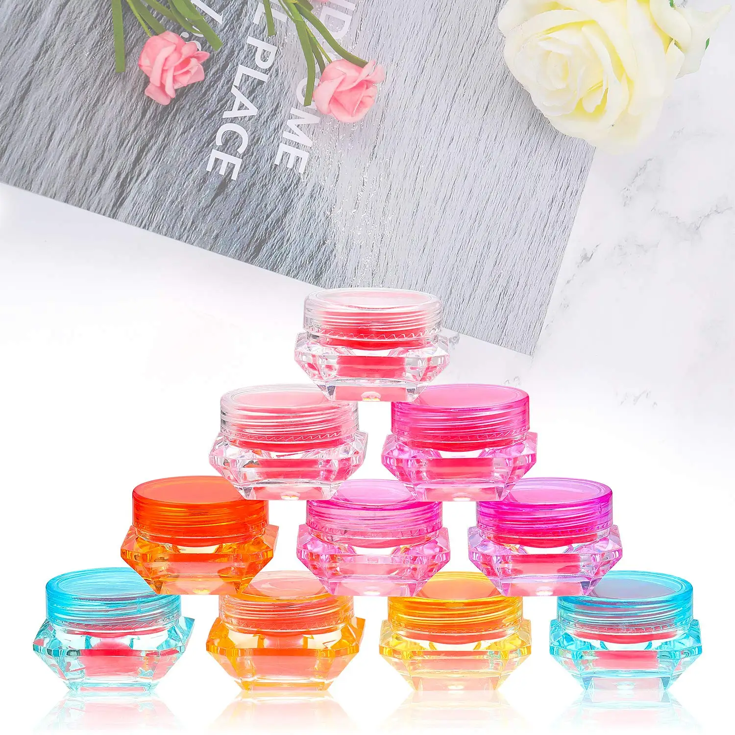 Набор для алмазной живописи: 5/10/15/20 шт. Глина клей, аксессуары с ящиком для хранения, вышивка крестом, резиновые инструменты для ногтей.