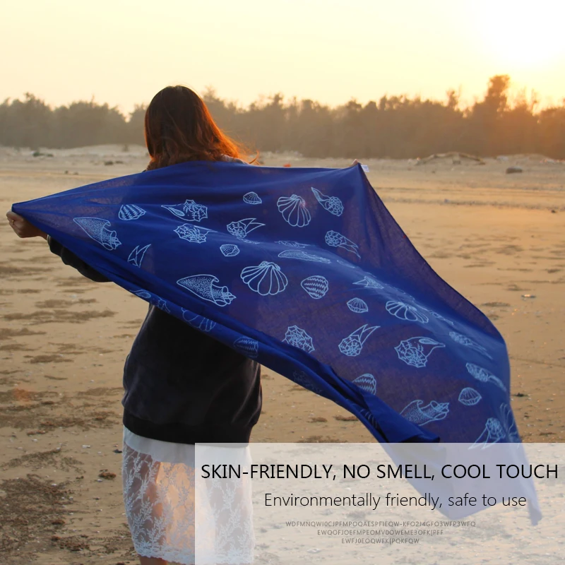 Летнее пляжное полотенце 110x130 см гобелен для бросания и пикника хлопковый набор