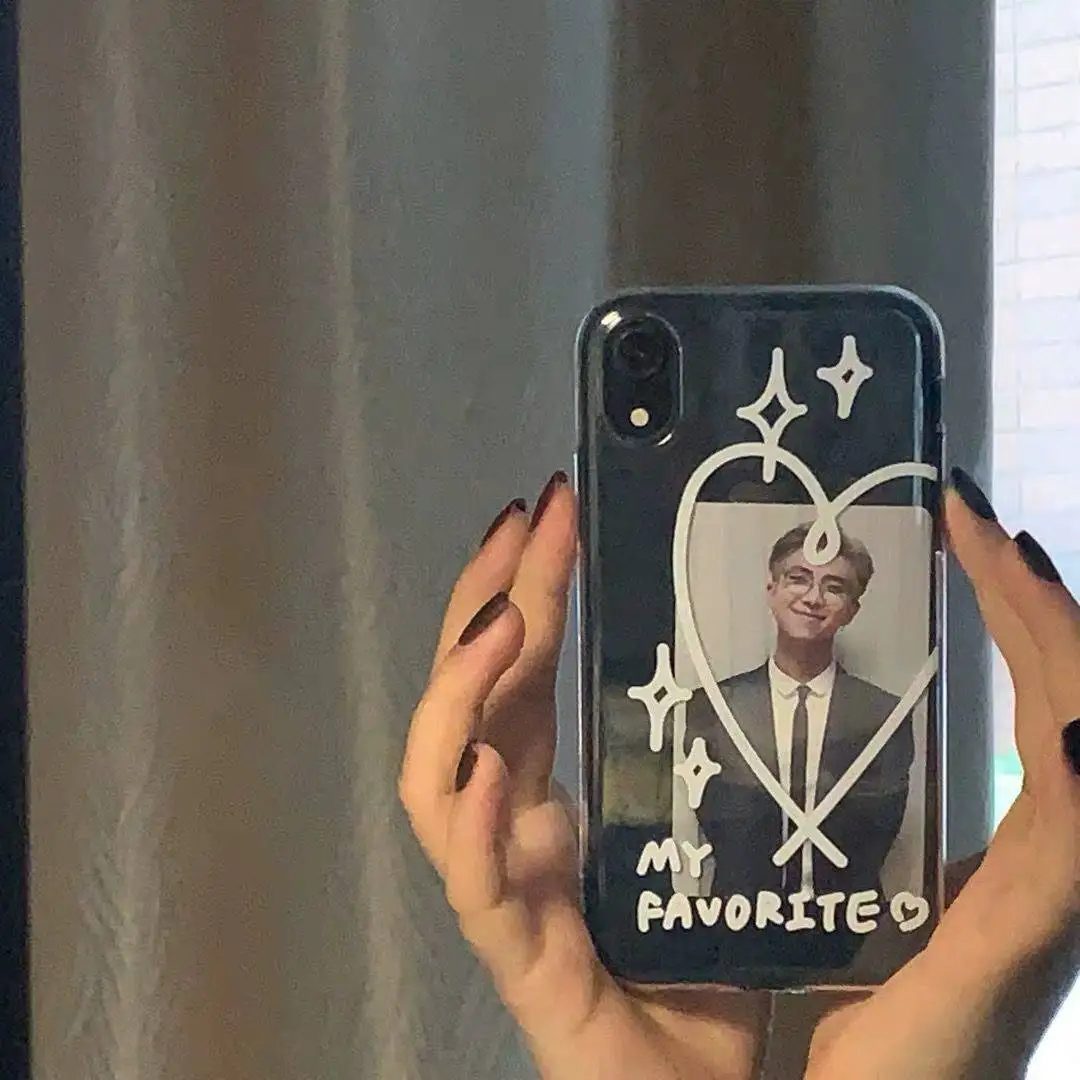 

Korean Ins Star-Chasing Girl Iphone11 Promax/Se/8/Plus/X/Xs/Xr/Max Phone Case