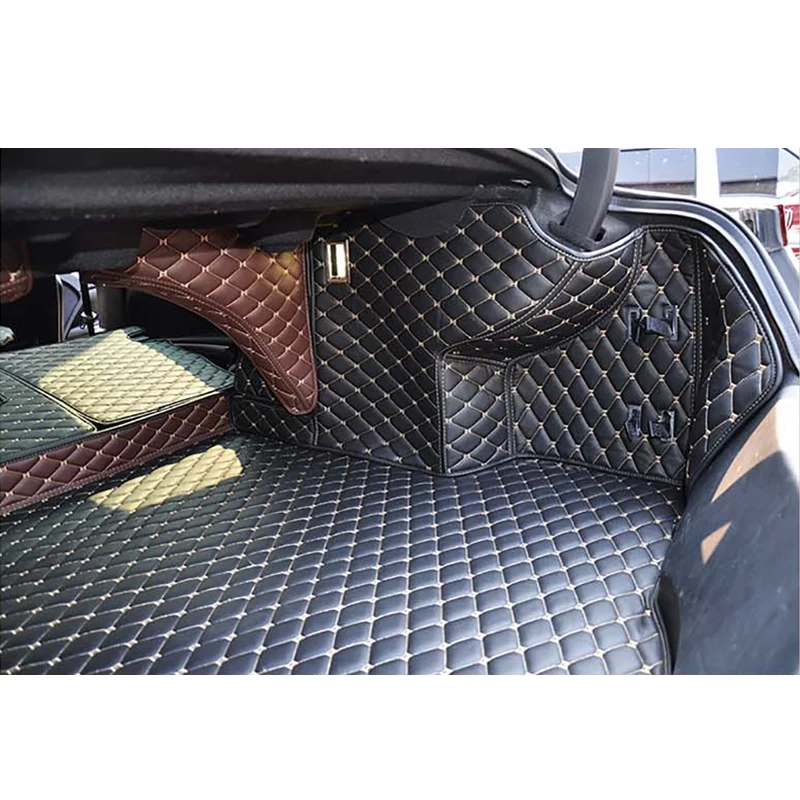 

kokololee leather car trunk mats for LINCOLN MKZ 2014-2020 years cargo liner accessories interior boot