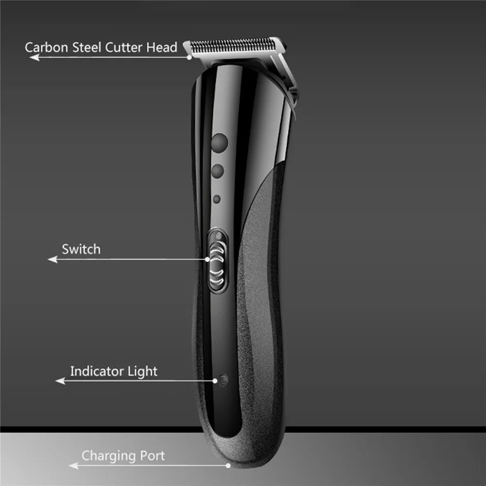 

Electric Clipper Hair Trimmer Men s Powerful Electric Clipper Beard Cutting Hair Trimmer Shaver Machine Cordless EU/UK/US plug