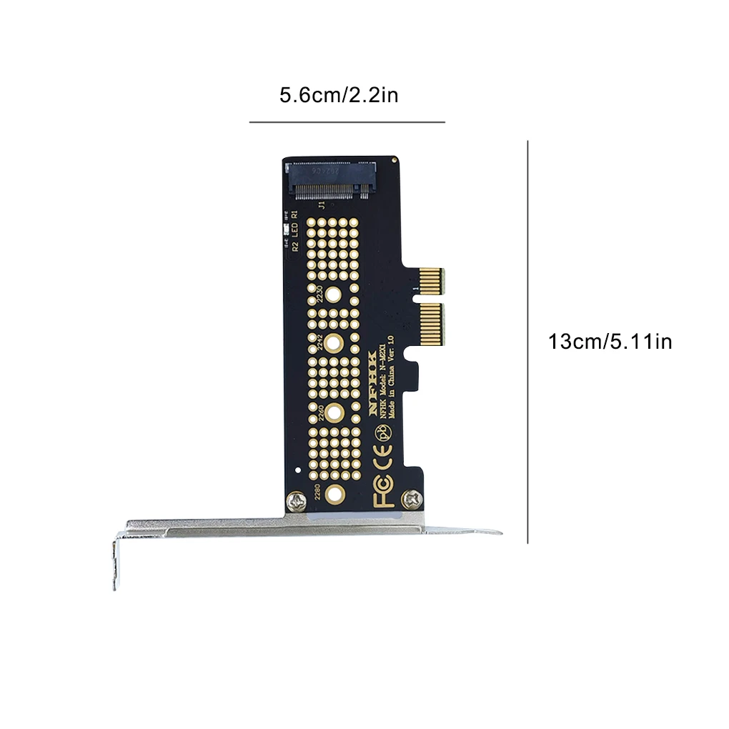 PCI E к M.2 Адаптерная карта NVME SSD Плата расширения Расширительная Компьютерный