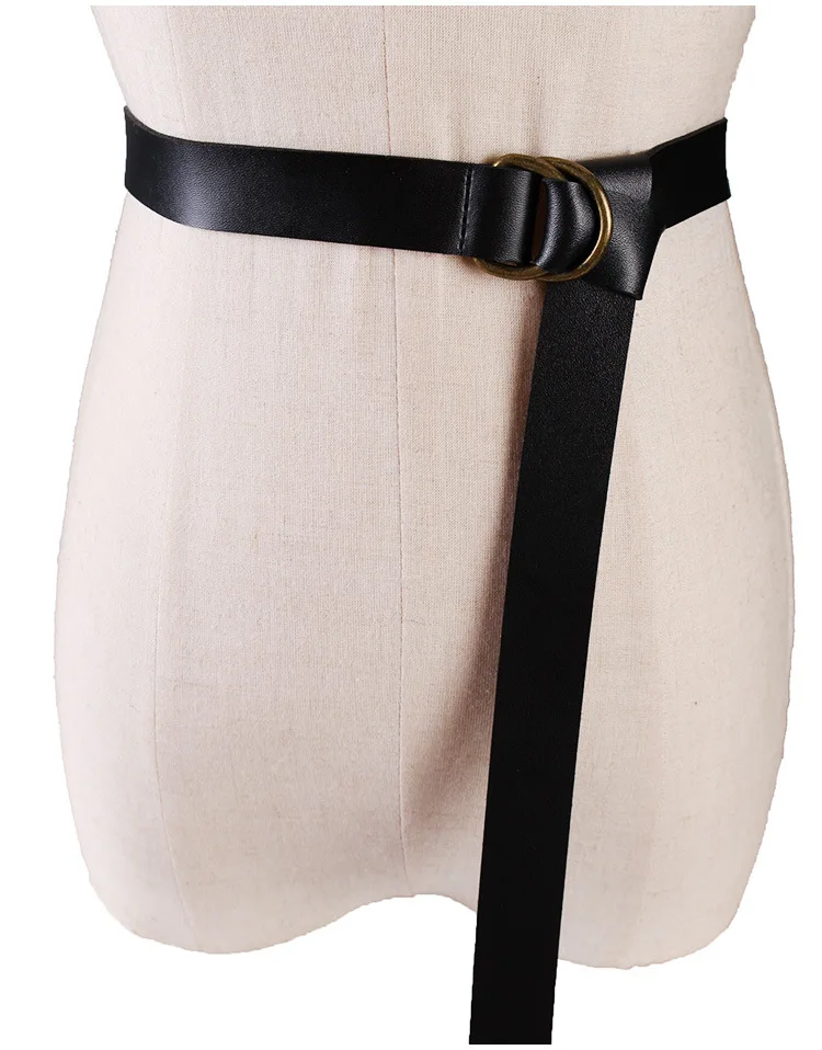 Ремень в средневековом стиле для косплея пиратов викингов рыцарей кожаный