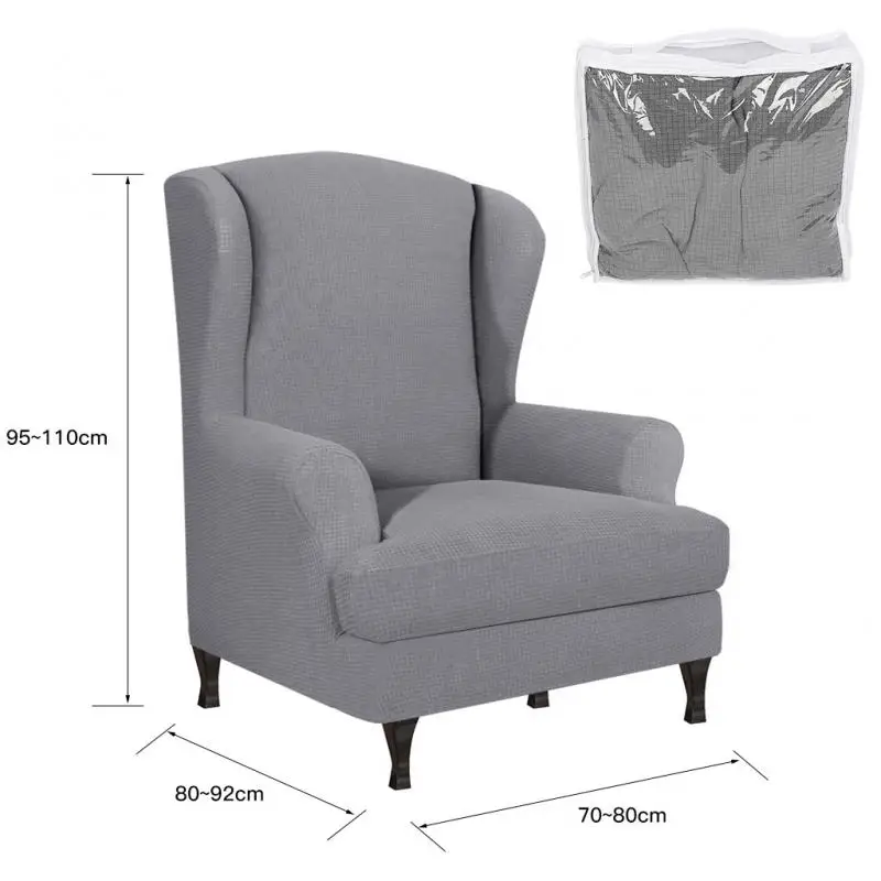 

Polyester Armchair Cover Sofa Seat Cushion Slipcover Waterproof Protector Sofa Cushion Cover Corner Solid Color Couch Cover HWC