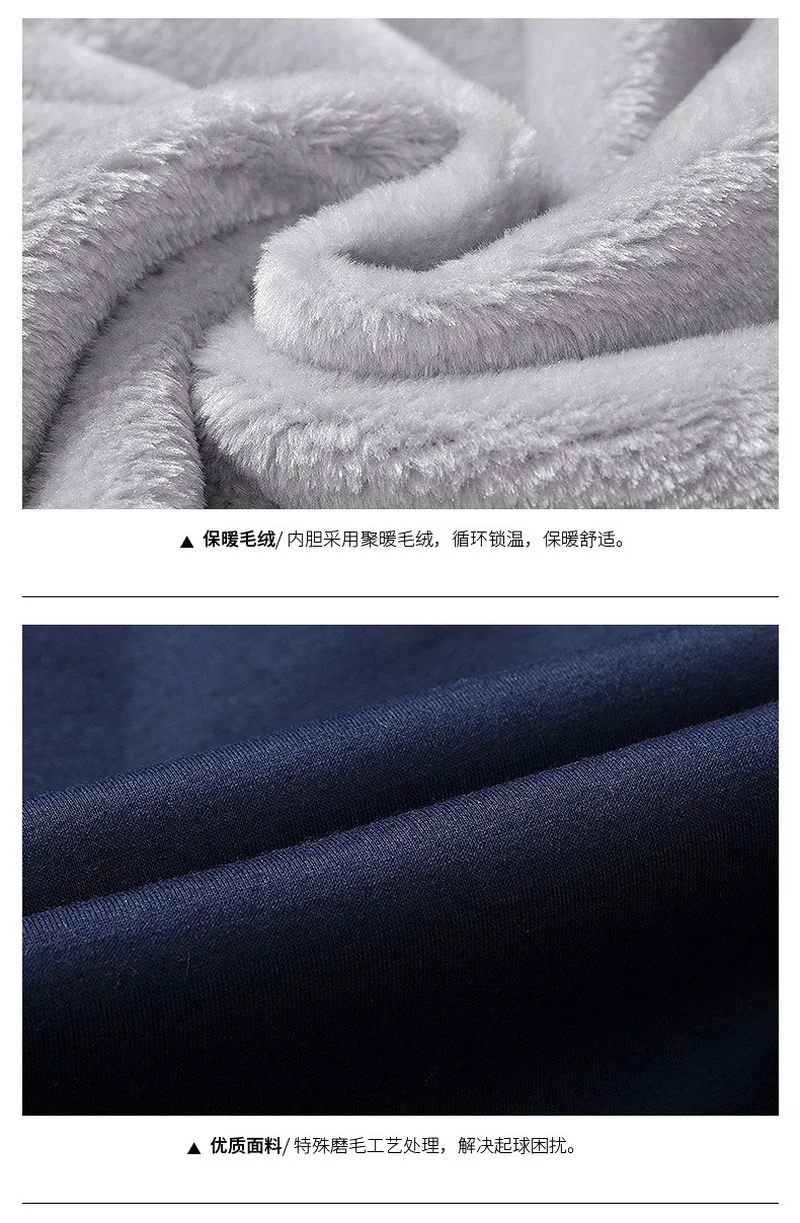 

2021 for Winter Male Hoodies HRC Sweatshirt Winter Hooded Thicken Coat Long Sleeve Zipper Jacket Men Clothing