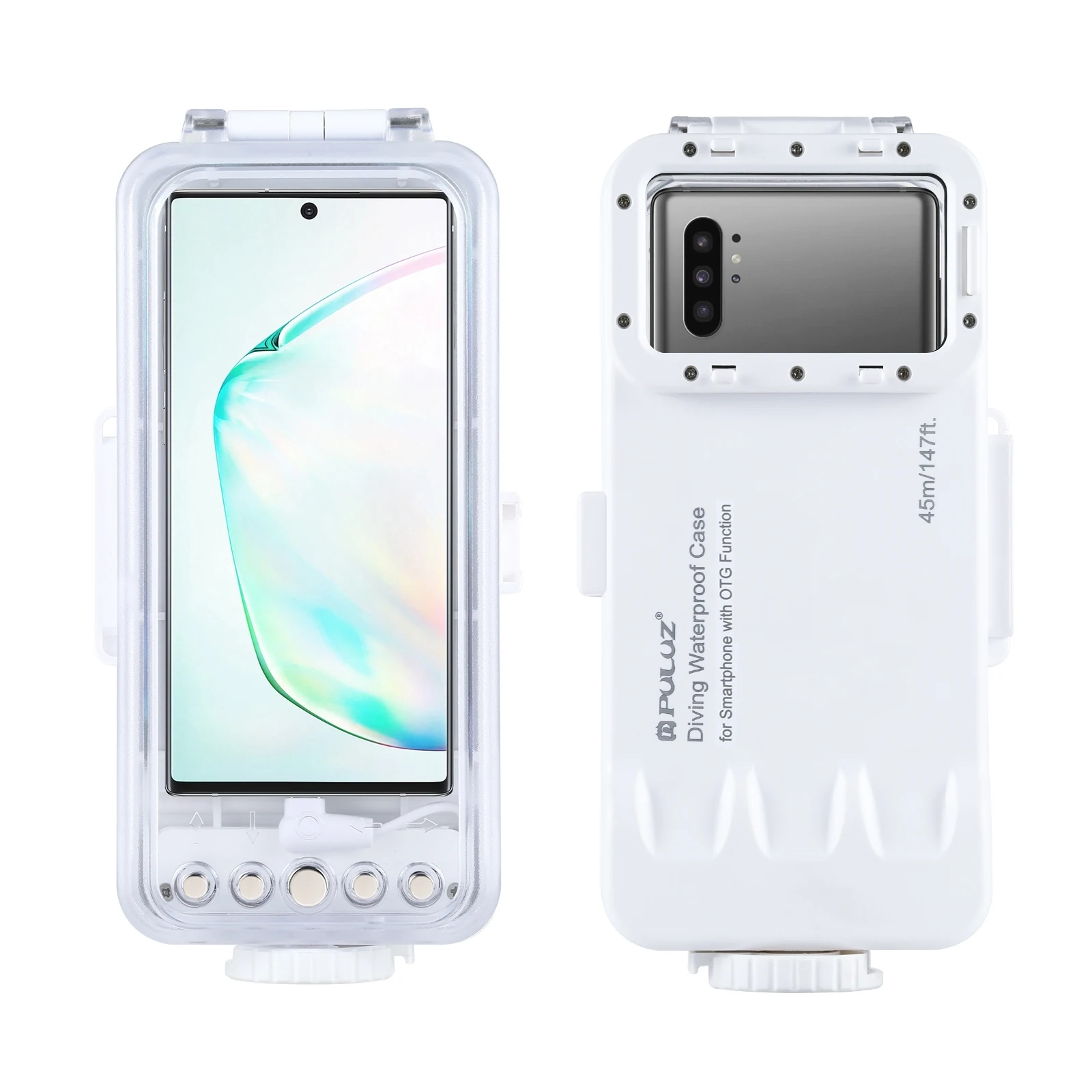 

Водонепроницаемый чехол для подводного плавания для iPhone / Galaxy / Huawei Android OTG Type-C