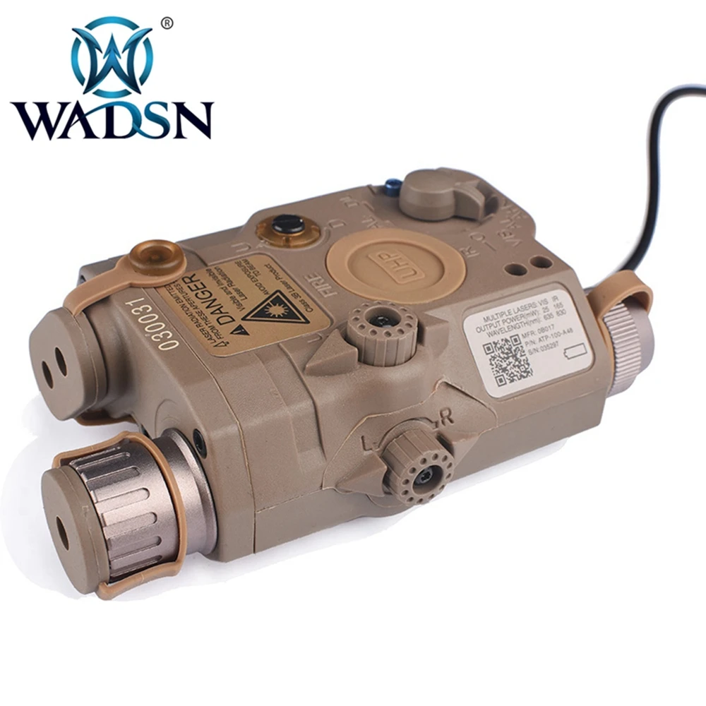 WADSN страйкбол LA-5 PEQ 15 Red Dot Lazer IR лазерный светодиодный тактический светильник UHP внешний вид Softair LA 5C PEQ-15 оружейный светильник WEX396 оружие