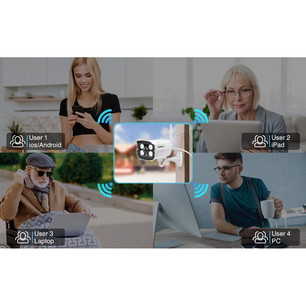 MISECU безопасности Видео IP камера аудио беспроводной 1080P 720P Металл Открытый Водонепроницаемый P2P CCTV камера ночного видения SD слот для карты