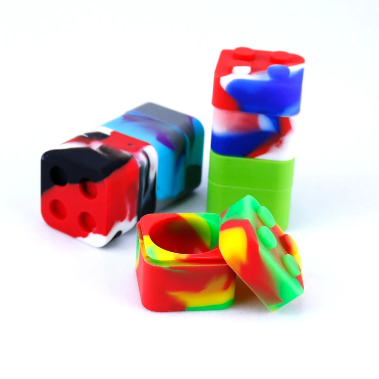 1 шт. 11 мл силиконовый контейнер банка для масла воск Dab сигареты крем путешествий