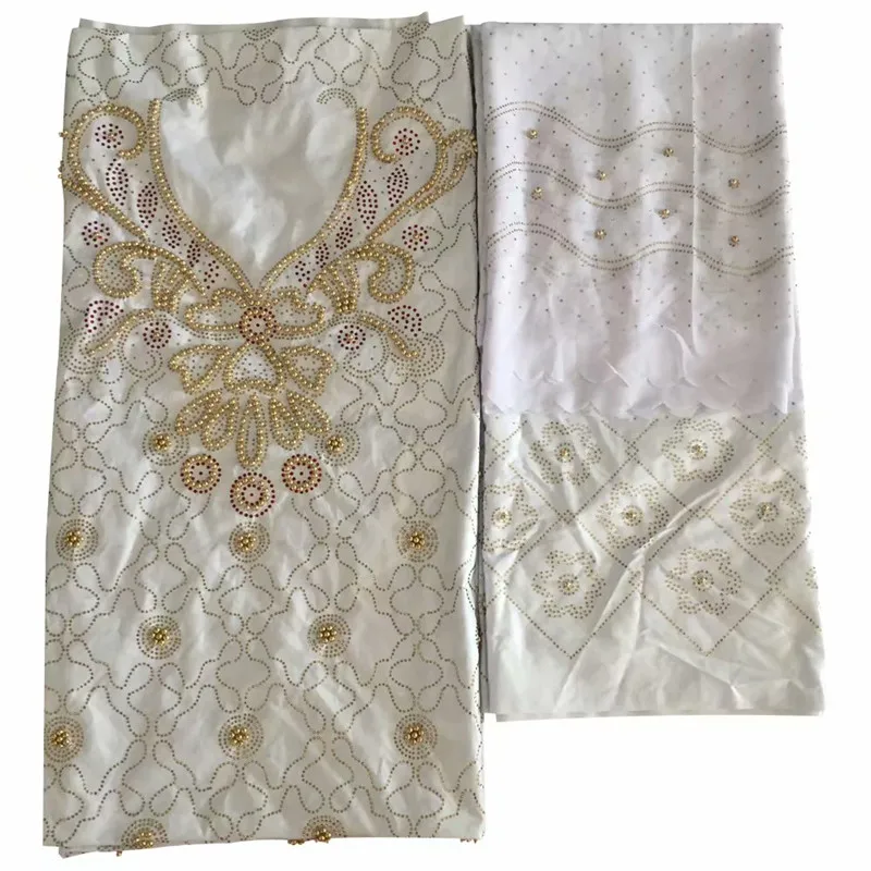 

Африканский базин, бусины из парчи с более богатыми камнями, Гвинея, раковина, одежда, кружевные материалы 3 + 2 + 2 ярда в комплекте для платья