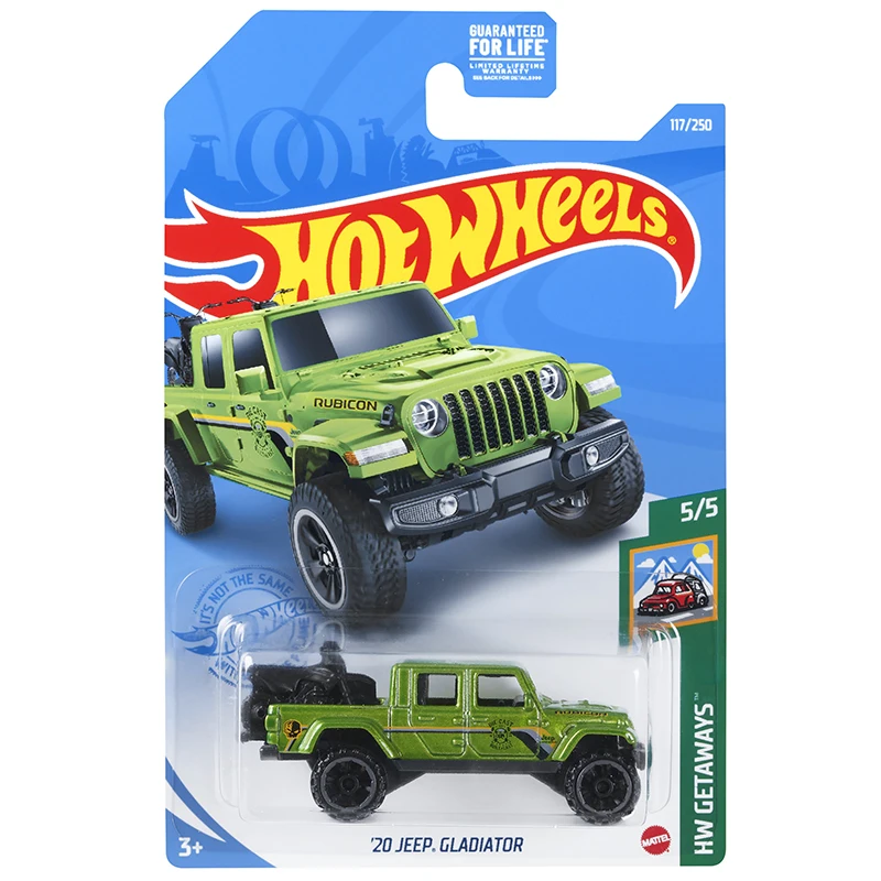 Hot Wheels 1:64 20 JEEP GLADIATOR Edition металлические Литые модели автомобилей детские игрушки в