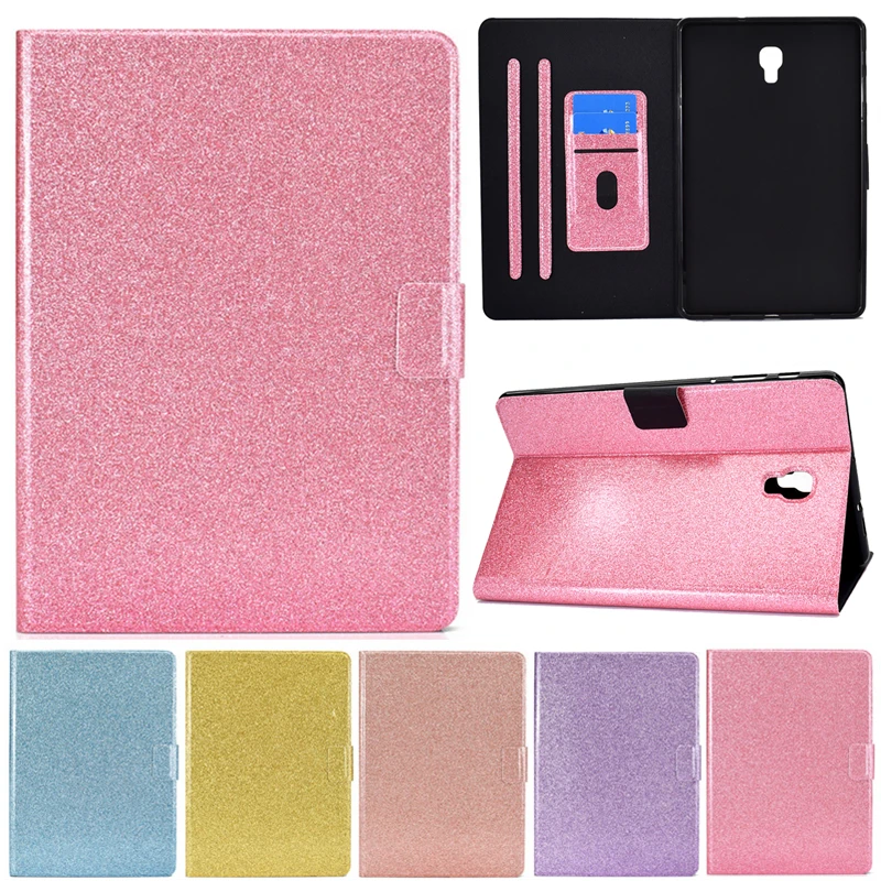 

Чехол для планшета Samsung Galaxy Tab A 10,5 дюйма 2018 дюйма, блестящий кожаный чехол с блестками для Samsung Tab A2 10,5, Обложка, чехлы