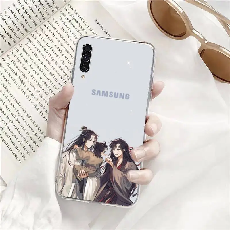 

Mo Dao Zu Shi Phone Case Transparent For Samsung Galaxy A71 A21s S8 S9 S10 plus note 20 ultra