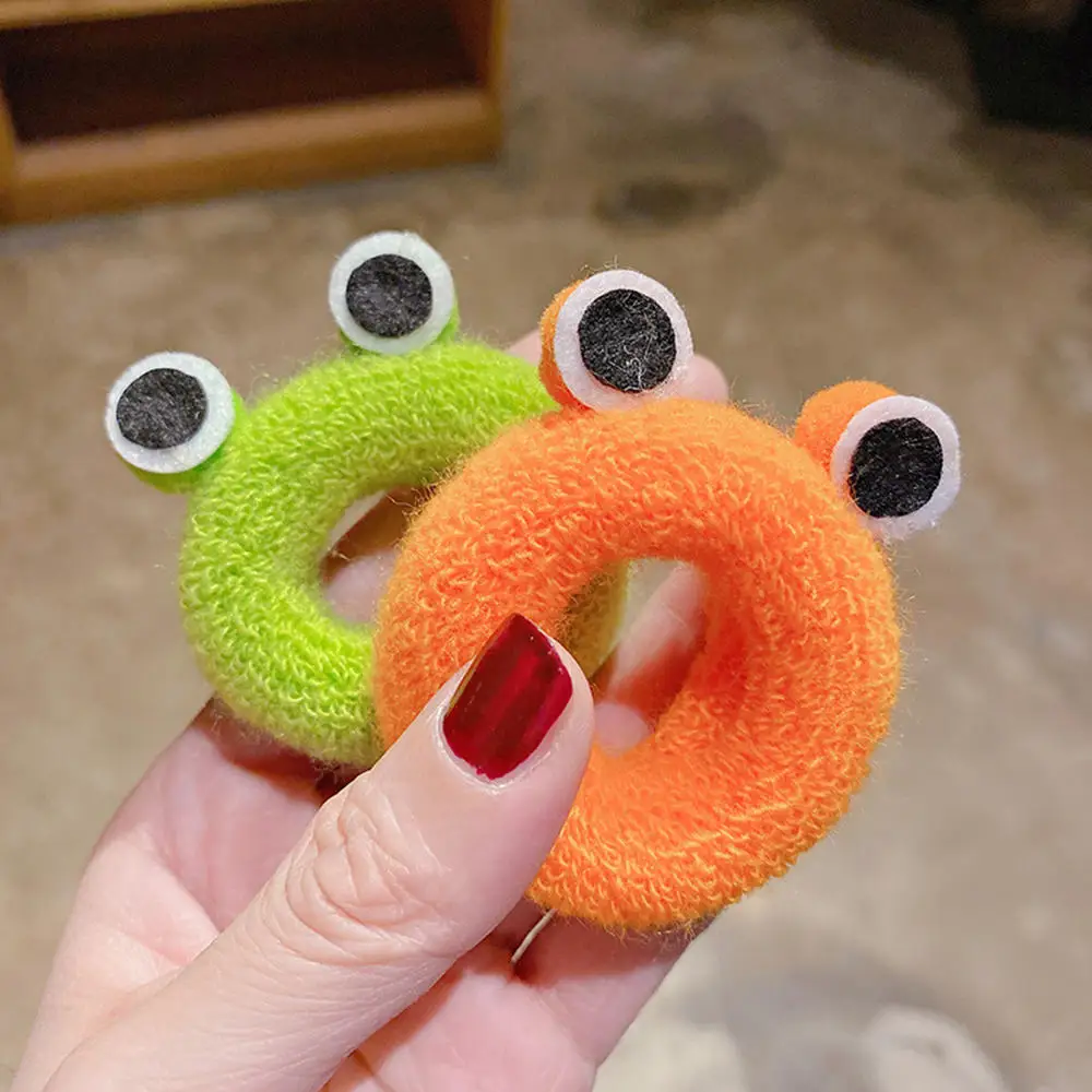 

Cute Frog Lady Girls Headband Head Piece Elastic Rubber Hair Band Head Knot Rope Ponytail Holder Headdress Hair Accessories
