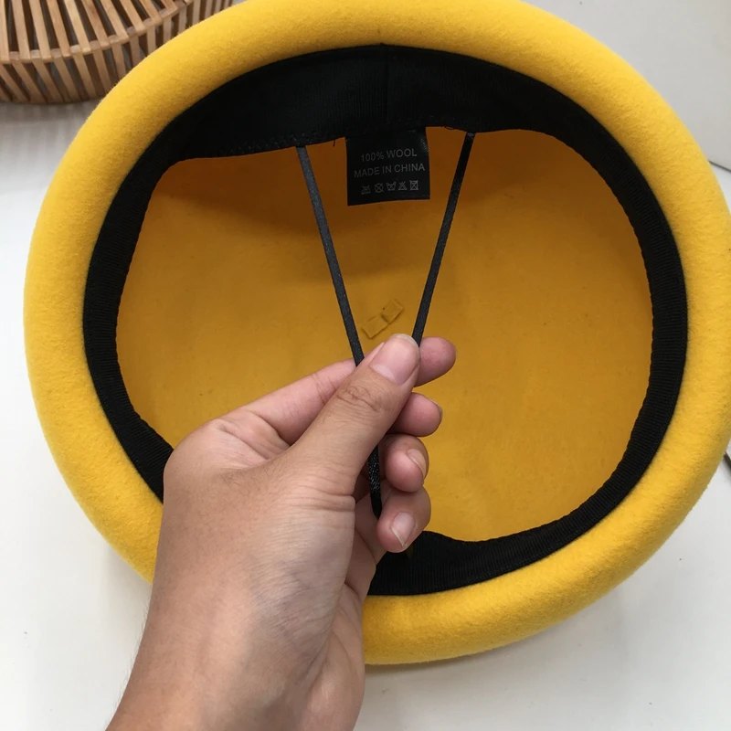 Женская винтажная английская шапка с изображением тыквы qiu dong шерстяной берет