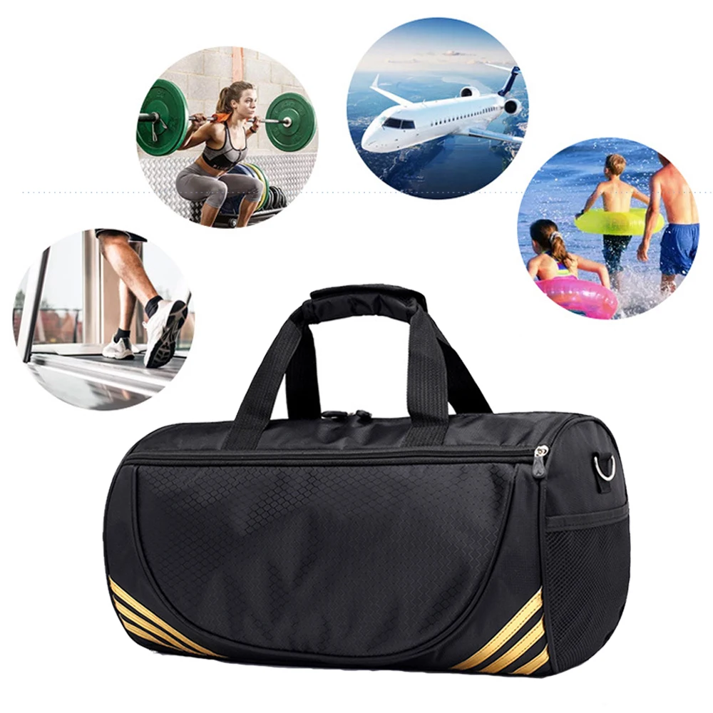 

Cylinder Women Swimming Gym Yoga Fitness Bag Taekwondo Backpack Travel Bag Men's Shoulder Fitness Sports Bag