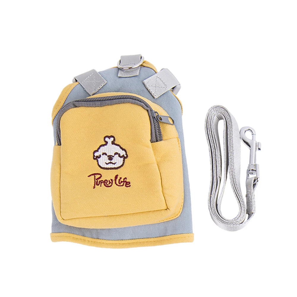 

2021 New Desgin Cat Bag Harness Lead Leash Small Medium Travel Clip French Bulldog Pechincha Perros Accesorios Correa Perro