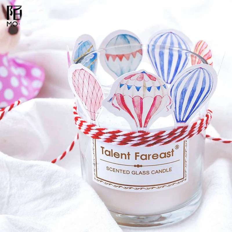 46 шт./коркор. милые Креативные воздушные шары наклейки декоративные