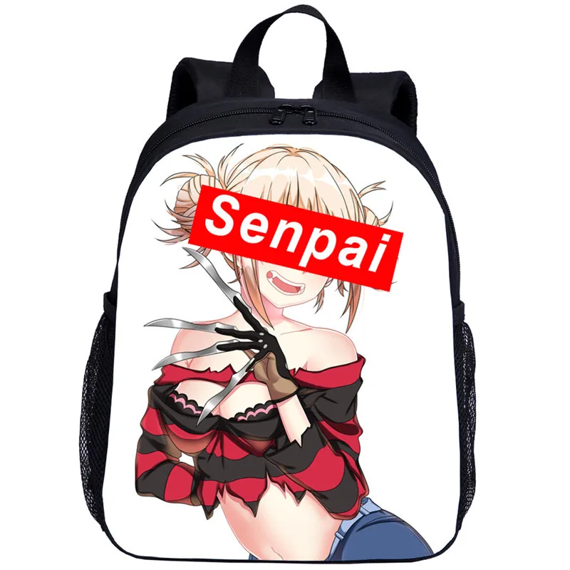 Рюкзак Sugoi Senpai для мальчиков и девочек 13 дюймов аниме Waifu 3D печать букв школьный