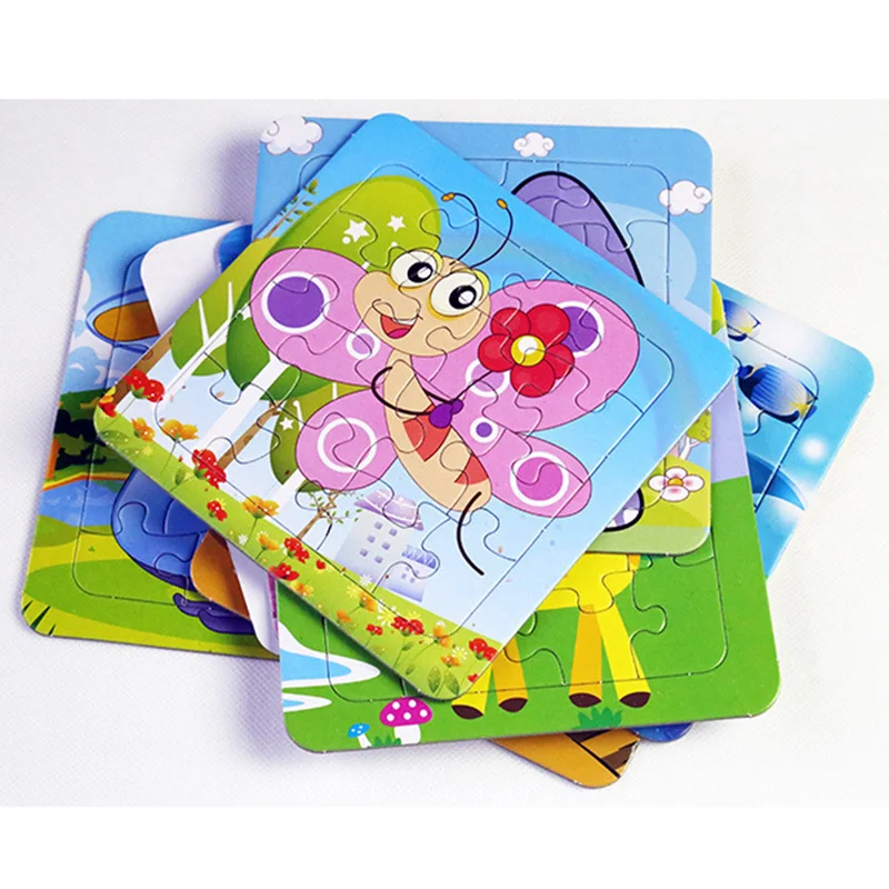 3 шт./компл. Новые Креативные 3D бумажные Пазлы для детей волшебные игрушки детские