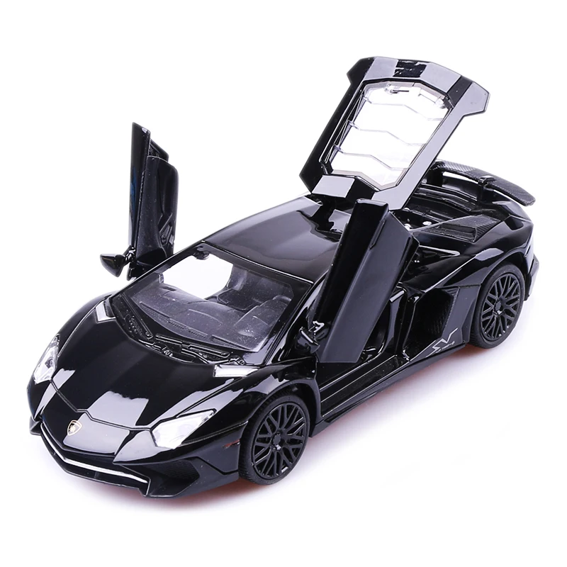 

Lamborghini LP750 diecast 1/32 alloy model car hot toys light children metal dies Outdoor Gift Free shipping collection