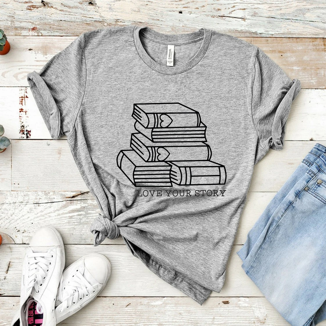 2019 летняя Модная хлопковая рубашка с надписью Love Your Story Back To School старомодная