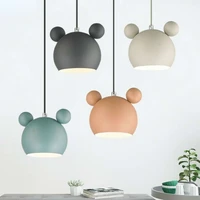 creativity nordic pendant light wall lamp two styles modern home childrens room bedroom study cafe table light
