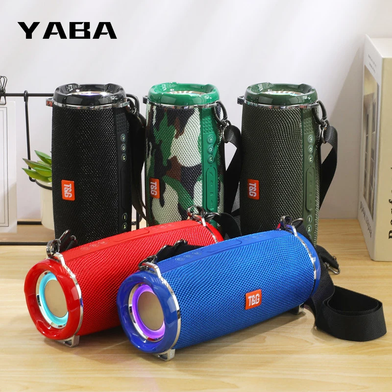 Bluetooth динамик портативный светодиодный мигающий светильник беспроводной бас