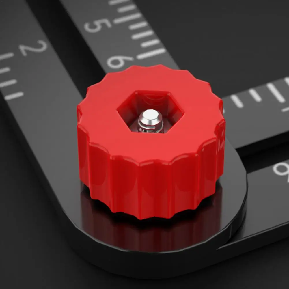 Multi Angle Measuring Ruler Tool Thicken Aluminum Alloy Folding Tile Hole Punch Guide Locator For Accurate Measure | Инструменты