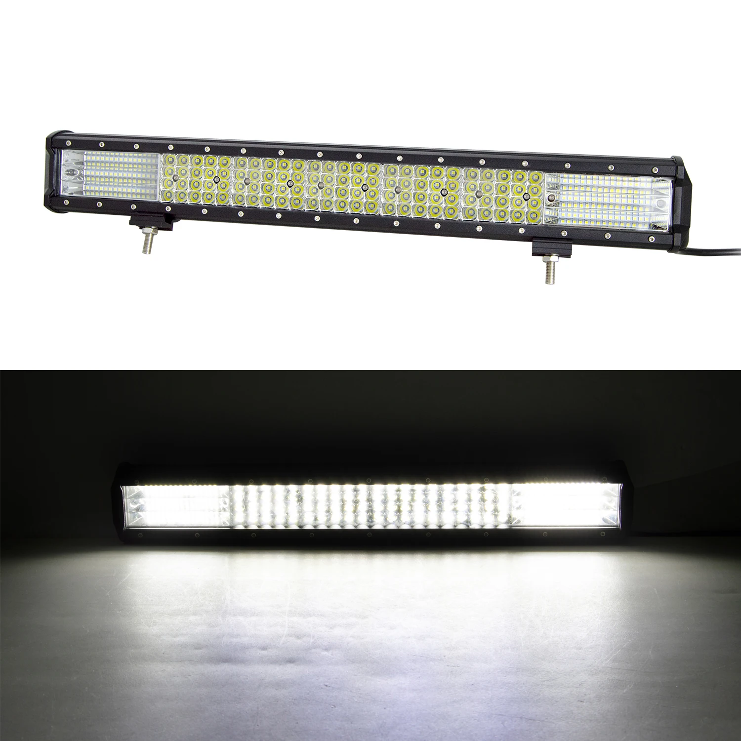 

SUV Car 2 3 4 Row 23" LED Light Bar For Jeep Offroad Pickup 4x4 Truck Driving Fog Light Bar Forklift UTV ATV LED Work Lightbar