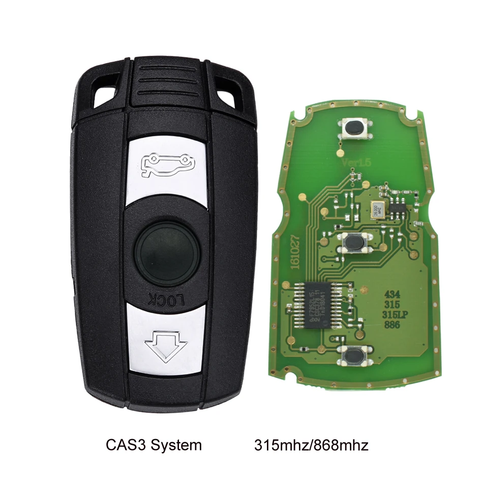 DJBFANDEA дистанционный смарт ключ для BMW CAS3 система 1/3/5/7 Серия X5 X6 Z4 315MHz 868MHz