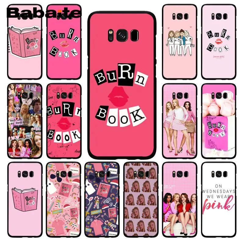 Чехол для телефона Babaite Burn Book Mean Girls Kiss Samsung Galaxy S10E S7 Edge S9 S8 S10plus S6 S10Lite | Мобильные
