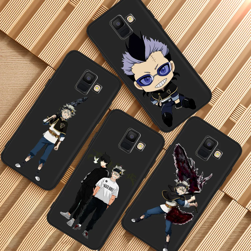 

Anime Asta Black Clover Yuno Noell Silva for Samsung Galaxy A3 A5 A6 A7 A8 A10 A30 A40 A50 A22 A32 A72 A82 J6 J7 J8 Plus Coque