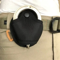 outdoor tactical handcuff holder bag multi functional universal quick pull bag handcuff case pouch waist pockets for hunting