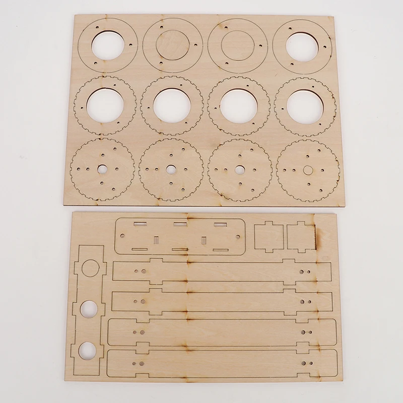 

Educational Science Experiment Technology Toy Set Hydraulic Excavator Model Children's Toys Wooden Handmade Materials