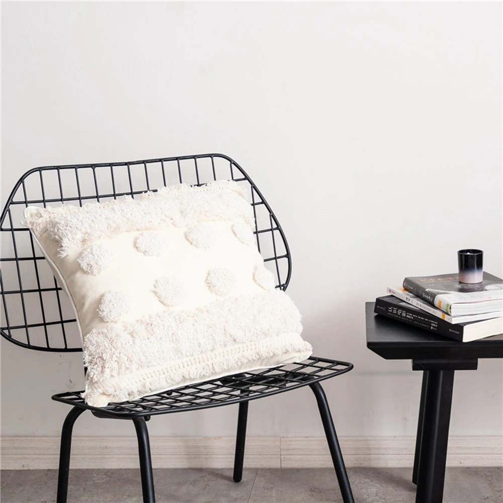 Наволочка для подушки в средиземноморском стиле геометрический хлопок стеганая