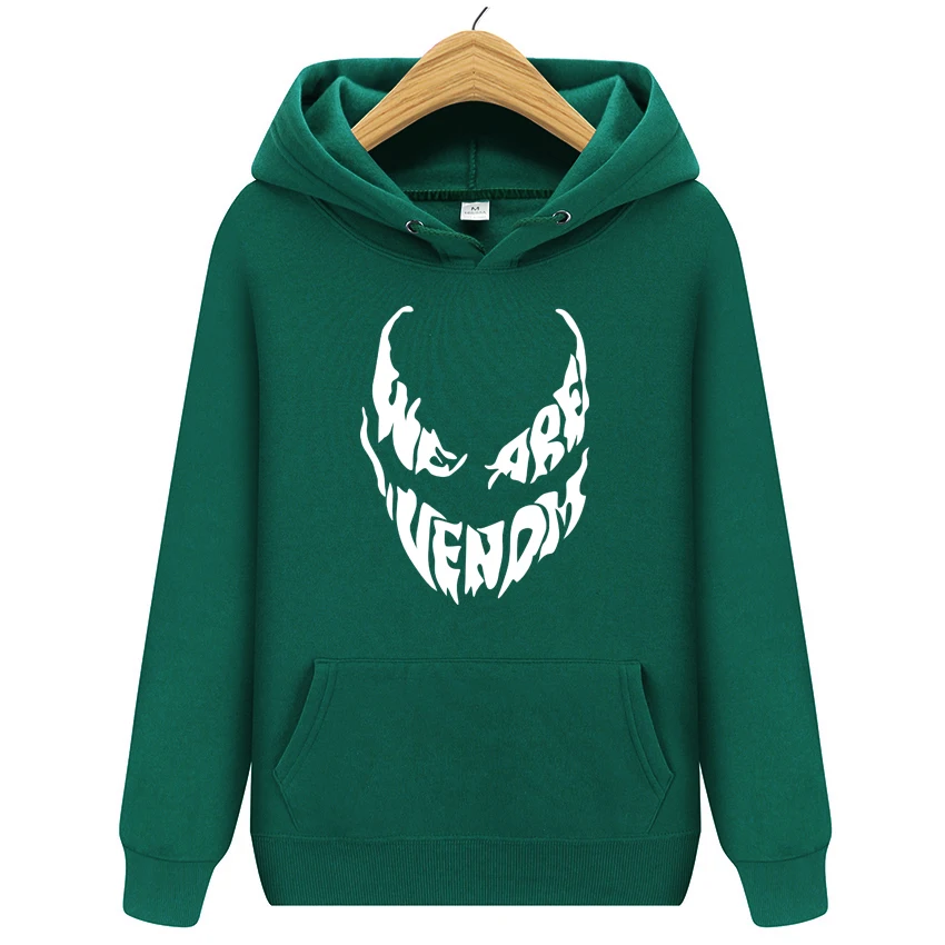 

Autumn New Arrival High Venom Printed Sportswear Men Sweatshirt Hip-Hop Male Hooded Hoodies Pullover Hoody clothing