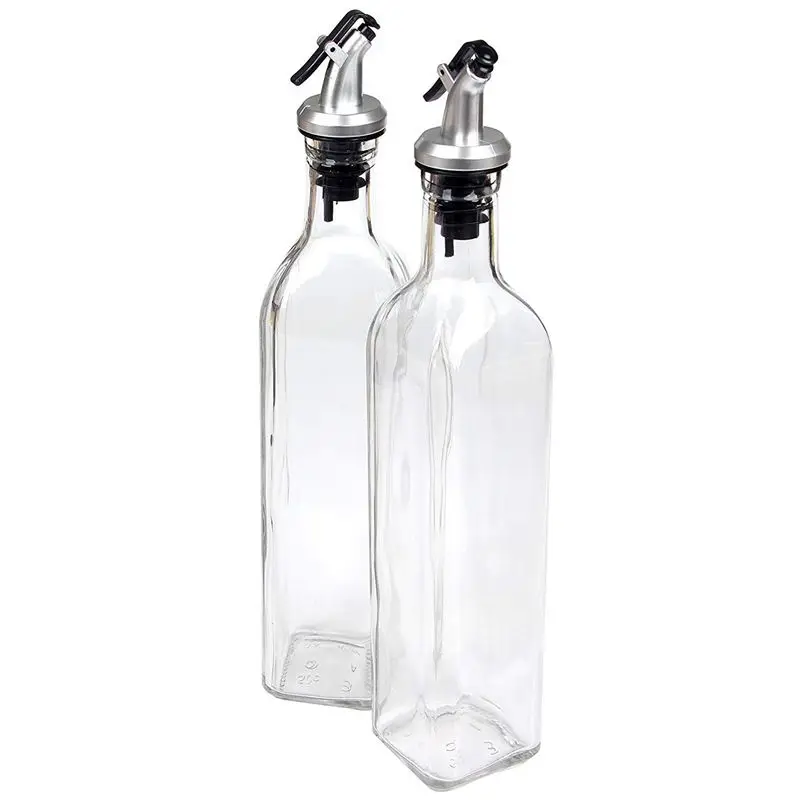 Диспенсер для масла Cruet стеклянная бутылка готовки контейнер с носиком диспенсер