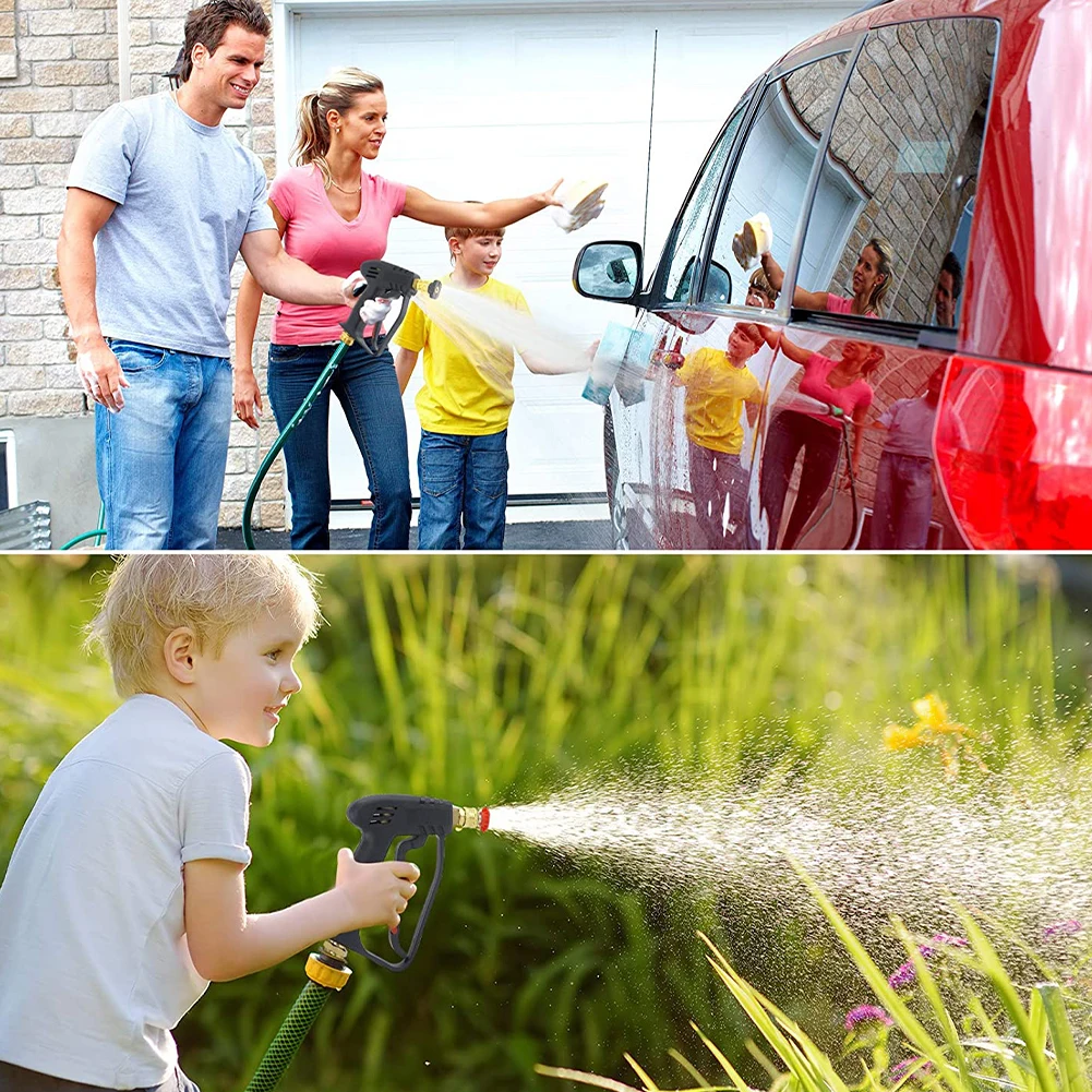 

High Pressure Power Washer 4000PSI With 5 M22/14 Water Nozzle Tip Rotating Spray Turbo Nozzle Cleaner Accessory For Car Cleaning