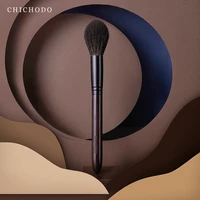 chichodo makeup brush ink painting series top animal hair make up brushes goat hair highlighter brush cosmetic tool facial j302