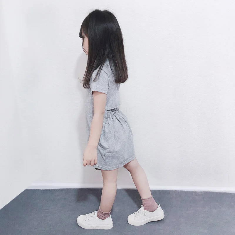 Babyinstar 2020 детское платье с коротким рукавом для девочек детская одежда модное