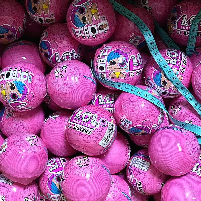 Оригинальные куклы LOL SURPRISE 1/2/5/10 шт. маленькая Лила сестра детские с шариками