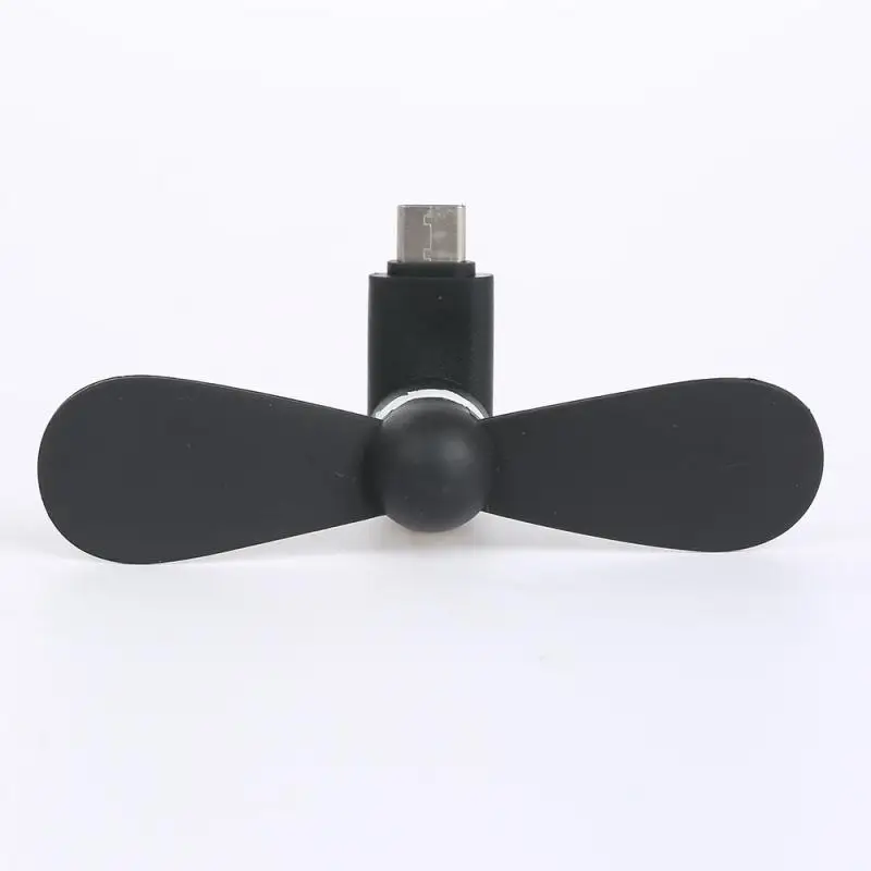 Хорошая производительность для смартфонов портативный вентилятор из TPE Mini USB 3 1