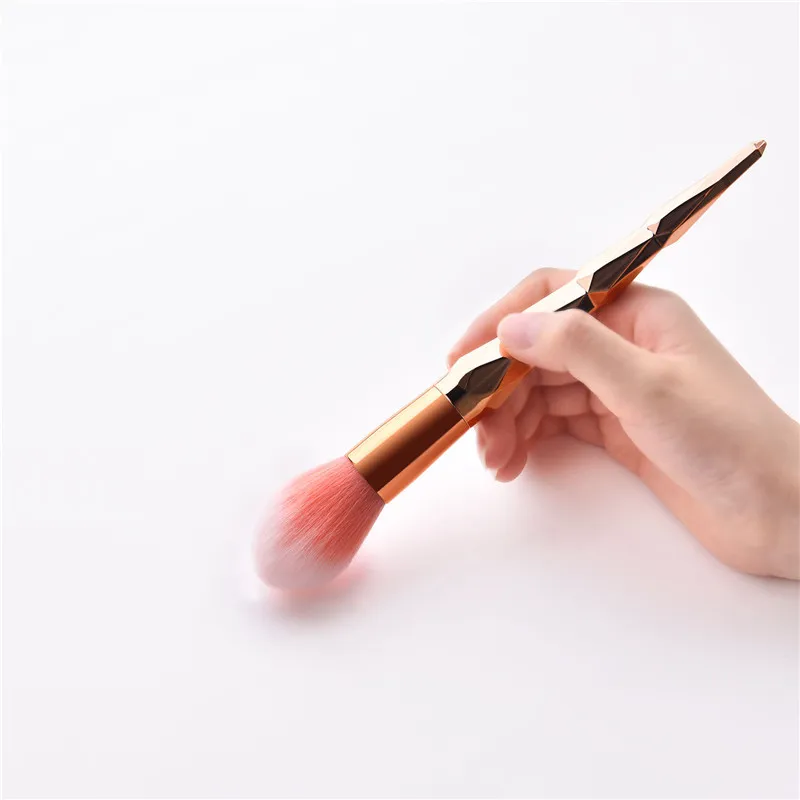 Набор кистей для макияжа набор с алмазной ручкой из розового золота инструменты