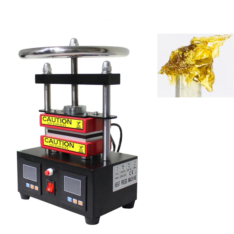 6*12CM Heat Transfer Machine Upper and Lower Plate Heating Rosin Press Manual | Инструменты