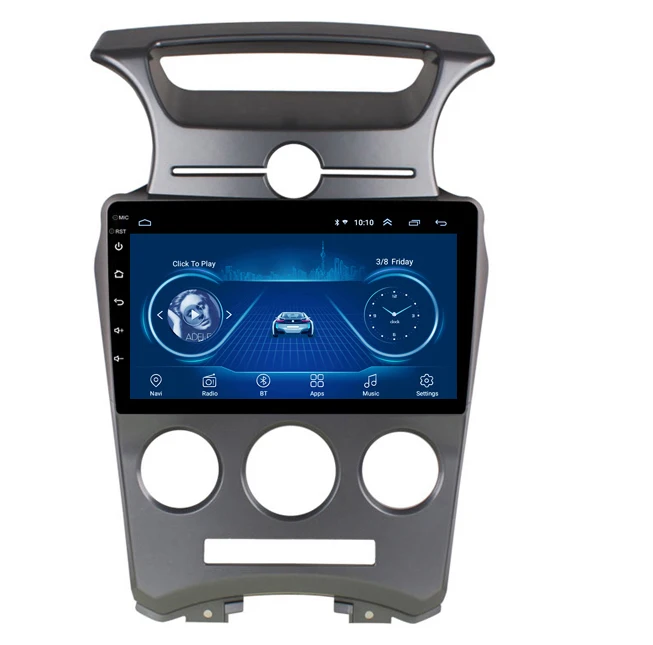 10 1 &quotчетырехъядерный 2.5D ips экран Android Автомобильный gps Радио навигатор для Kia K2 Rio
