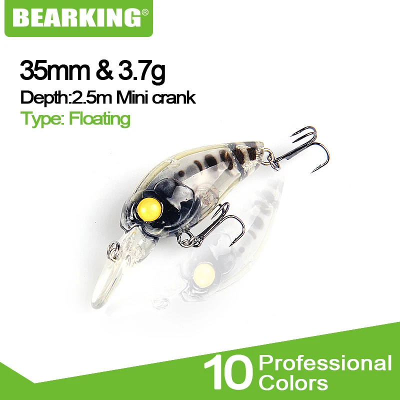 BEARKING самая популярная модель A + профессиональный рыболовные приманки мини