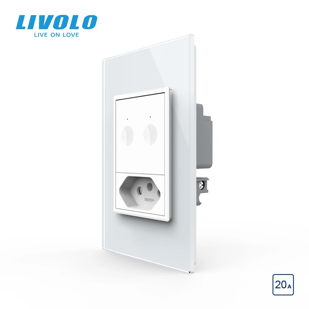 Livolo S5 стандарт США AU 67 5 мм настенный сенсорный выключатель 2Way дистанционное